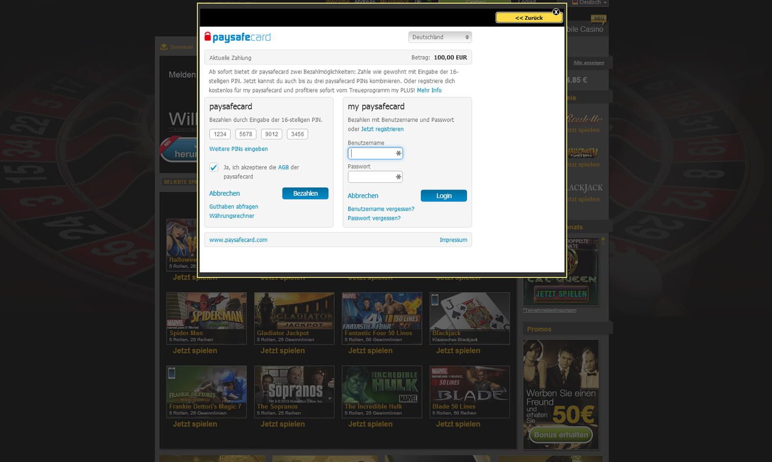 casino mit paysafecard casino mit paysafecard