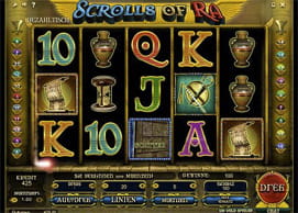 Beispiele von Book of Ra Kopien anderer seriöser Online Casinos