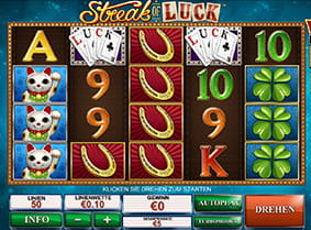 Der Europa Casino Slot Streak of Luck