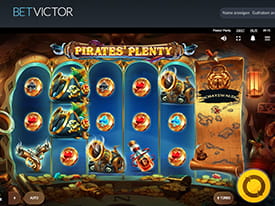 Der Slot Pirates’ Plenty im BetVictor Casino.