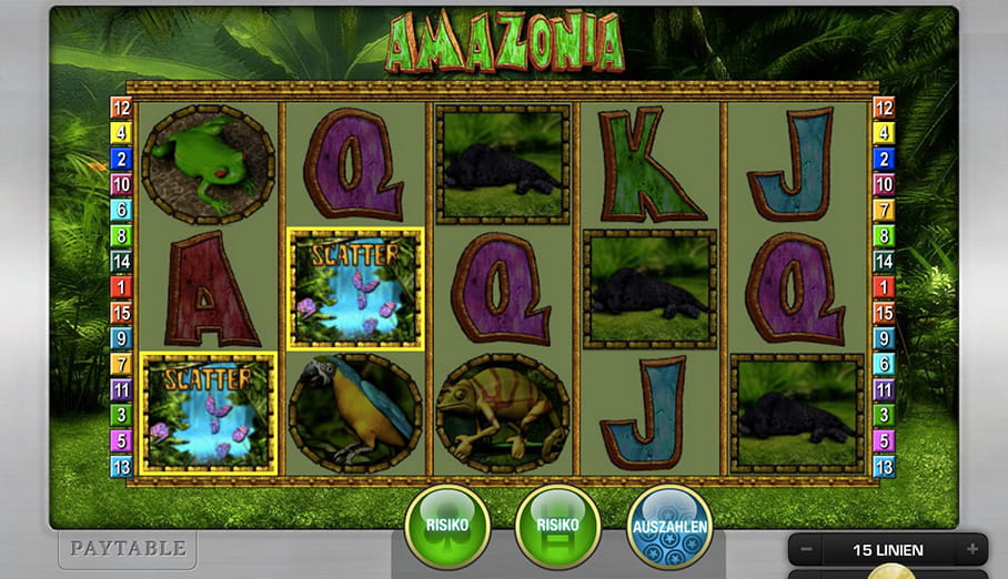 Amazonia Slot Spiel