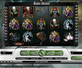 Blood Suckers Slot Details