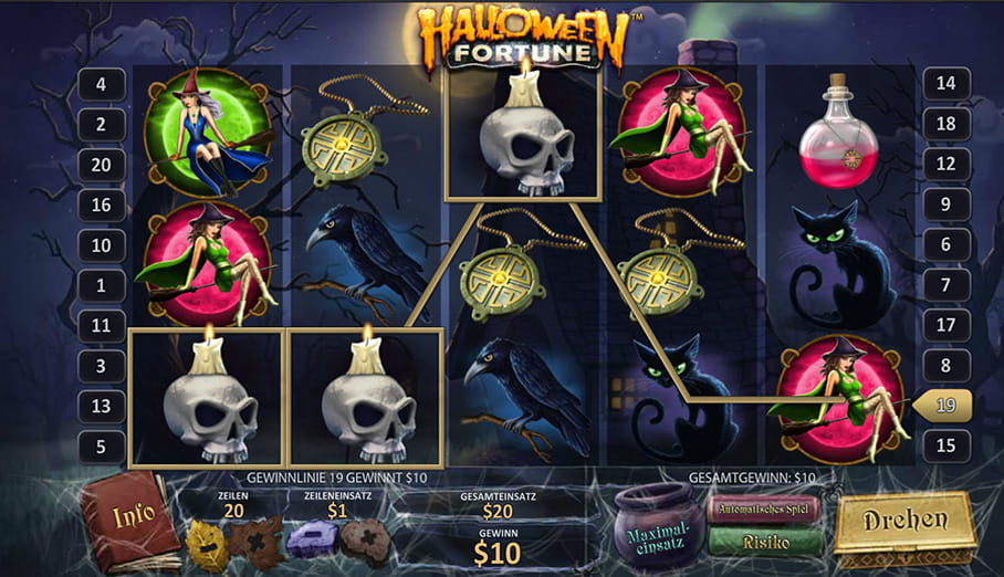 PlayTech Halloween Fortune Spiel