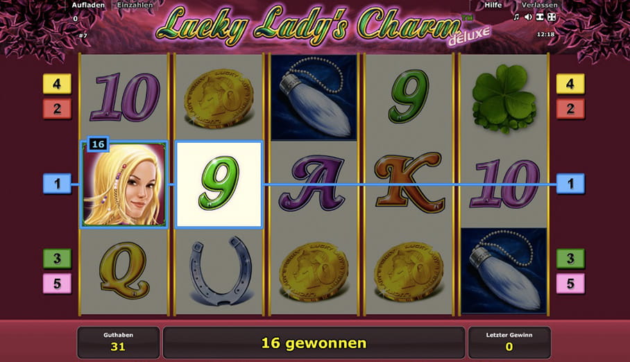 Lucky Ladys Charm Deluxe Slot