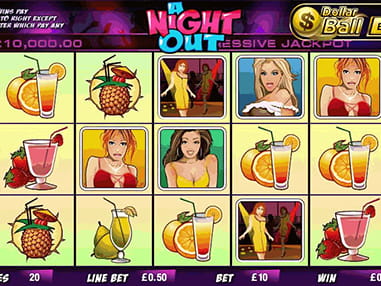 Bester Playtech Slot bei Auszahlungsquoten ist A Night Out