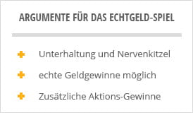 Was den Reiz der Glücksspiele um echtes Geld ausmacht