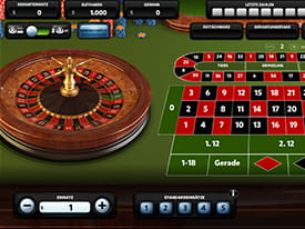 Die European Roulette Version im 22Bet Online Casino.