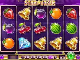 Der Spielautomat Star Joker von Play'n GO im CasinoEuro.