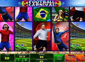Der neue Spielautomat Football Carnival