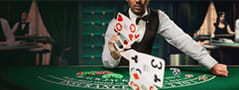 Einen Blackjack Dealer, der Karten wirft, wird es im Unibet Online Casino nicht geben.
